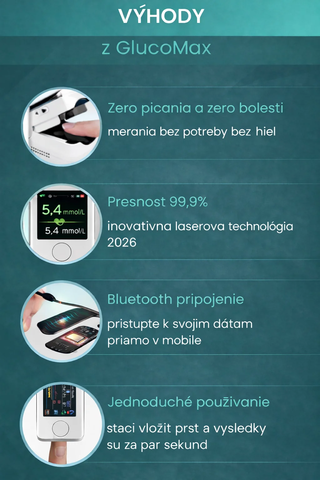 Výhody GlucoMax